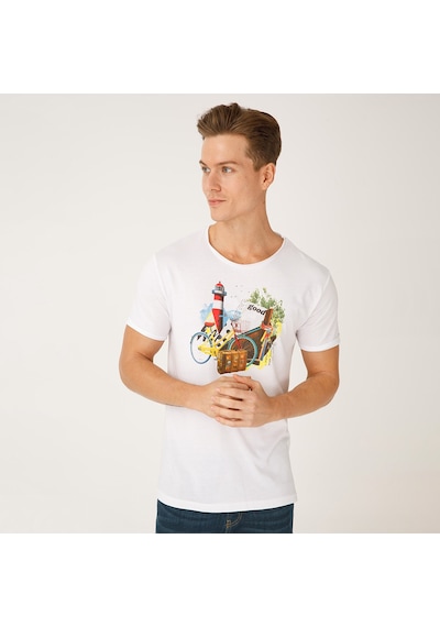 Biggdesign Nature Gezgin Erkek T-shirt 001