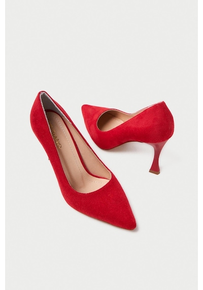 Mubiano Hakiki Deri Mb970-kr Kadın İnce 9 Cm Topuklu Kırmızı Süet Stiletto & Topuklu Ayakkabı Kırmızı Mubiano Hakiki Deri Mb970-kr Kadın İnce 9 Cm Topuklu Kırmızı Süet Stiletto & Topuklu Ayakkabı Kırmızı