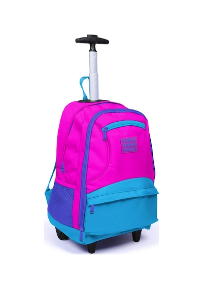 Coral High Sport Pembe Mavi Dört Bölmeli Usb Şarjlı Kulaklık Çıkı