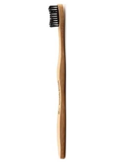 The Humble Co. The Humble Co Bambu Diş Fırçası Yetişkin Soft Yumuşak Siyah Açık Ahşap