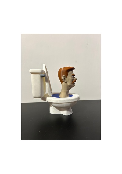 Skibidettotoaletto 10cm Figür