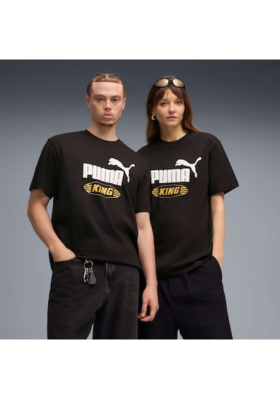 Future.puma.archıve Kıng Unısex Geniş Kesim Tişört 634406 01 Siyah