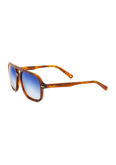 Polar Gold 198 Erkek Güneş Gözlüğü Gümüş - Leopar