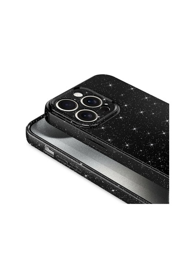 Apple Uyumlu iPhone 15 Pro Kılıf Kamera Korumalı Simli Lüks Zore Koton Kapak
