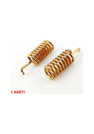 868mhz Helical Yay Anten 2.15dbi Kazanç Rf Haberleşme Kablosuz İletişim Lehimlenebilir Tip Bakır