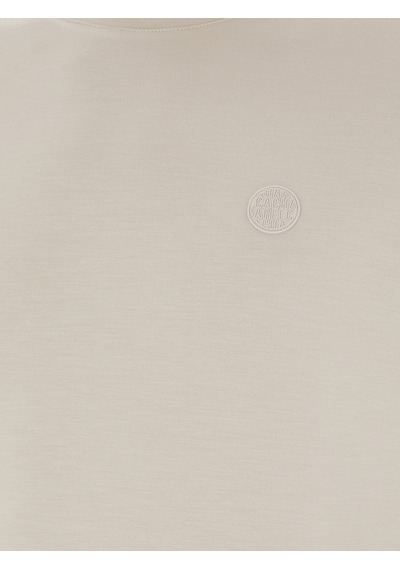 Taş Slim Fit Bisiklet Yaka T-shirt Gri