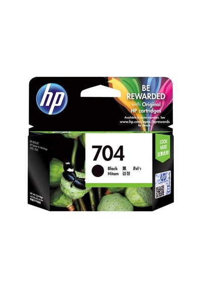 Hp Cn692a No 704 Siyah Mürekkep Kartuşu-225390