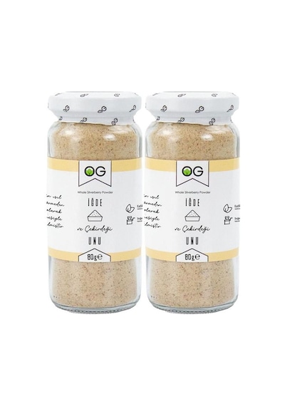 OG natural 2'li İğde ve Çekirdeği Unu 80 Gr Meyve