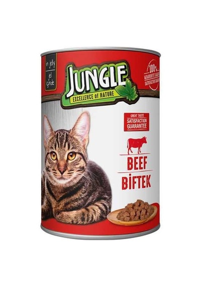 Kedi Konserve Biftekli 400gr 1 Adet