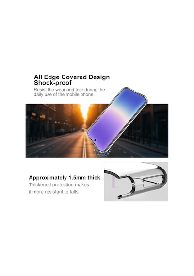 Caseonn Huawei Pura 90s Pro Max Kılıf Magsafe Özellikli Sararmaz Kristal Sert Kapak Şeffaf
