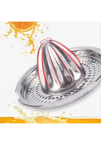 Narenciye Sıkacağı, Paslanmaz Çelik, Hazneli, 400 Ml, Limon, Portakal Ve Narenciye Meyveleri İçin Manuel Meyve Sık Diğer