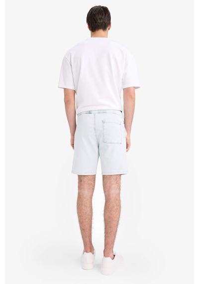 Defacto Regular Fit Beli Lastikli Rahat Kalıp Jean Bermuda Şort E4554ax25smnm63 Mavi Defacto Regular Fit Beli Lastikli Rahat Kalıp Jean Bermuda Şort E4554ax25smnm63 Mavi