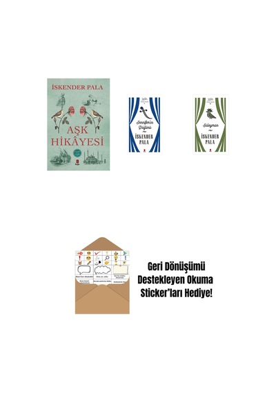 Aşk Hikâyesi + Jennifer In Düğünü Ciltli + Süleyman Ciltli + Okuma Sticker'ları