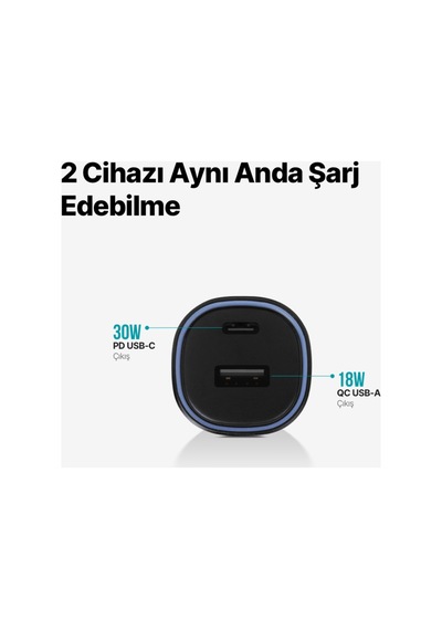Ttec Smartcharger Duo Pd 48w Araç Hızlı Şarj Aleti Usb-c+usb-a