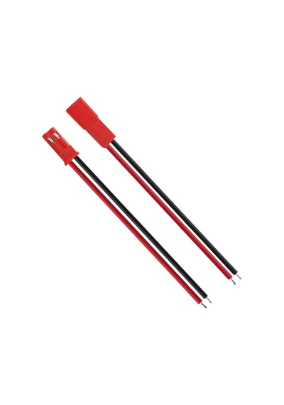 Jst Kablo Erkek Dişi Çift 15cm 150mm Model Uçak Helikopter Robot Lipo Lityum Lion Pil Akü Bağlantı
