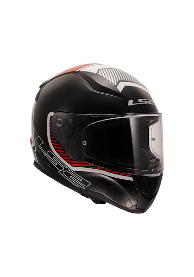 Ls2 Rapid 2 Extra Kapalı Kask Beyaz - Kırmızı