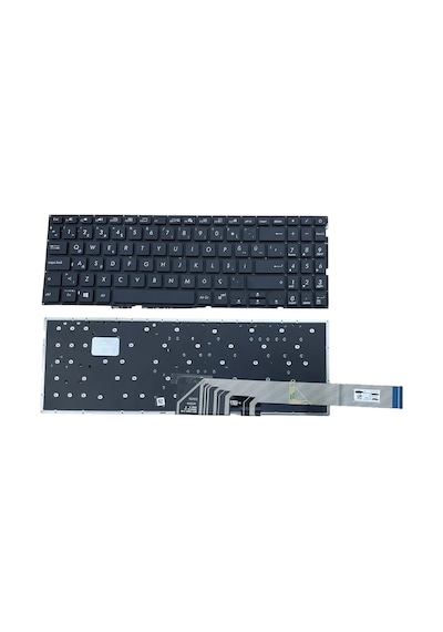 Asus Uyumlu Vivobook 15 X571lı-bn026, 15 X571gt-bn235 Klavye Siyah Tr