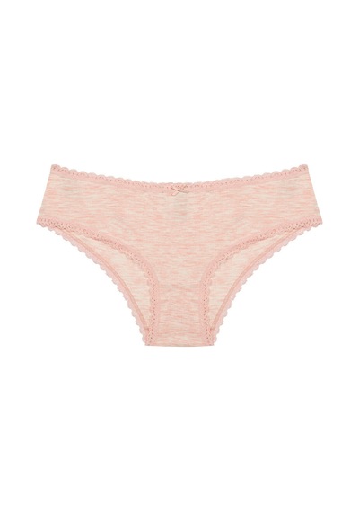 Penti Daily Lace3'lü Pamuklu Bej Hipster Külot