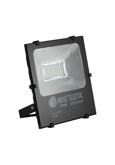 Horoz Leopar-50 50w Led Projektör Siyah 6400k Ip65 Çok Renkli