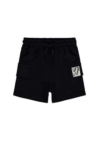 Civil Boys Basic Kargo Cepli 2-5 Yaş Kapri - Siyah