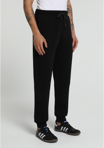 Colin's Colins Regular Fit Orta Bel Düz Erkek Siyah Eşofman Altı Cl1082563 Q1.v1 Blk