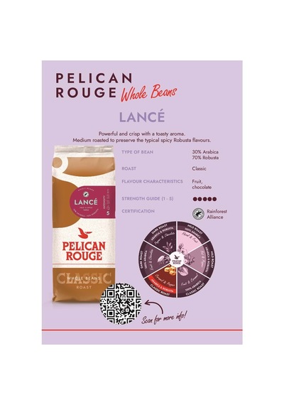 Pelıcan Rouge Lance Çekirdek Kahve 1 Kg Çekirdek Kahve