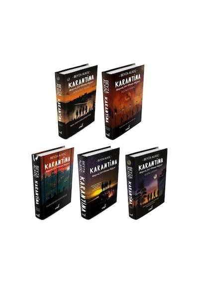 Karantina Serisi Seti Ciltli - 5 Kitap Takım-Kutulu - Beyza Alkoç - İndigo Kitap