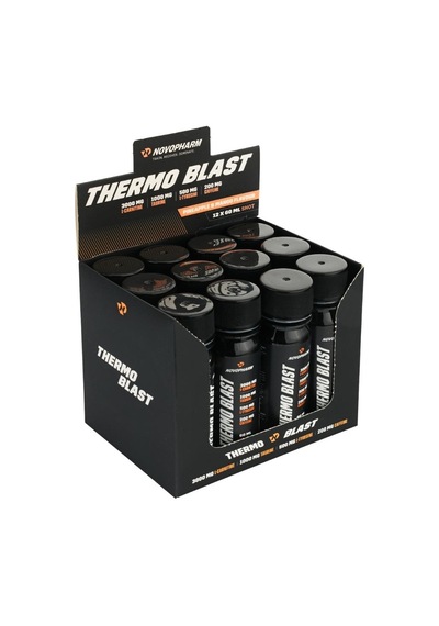 Novopharm Thermo Blast L-carnitine 60 Mlx12 Shot Ananas&mango