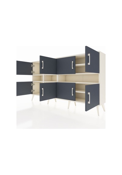 Arges Konsol 8 Raflı 8 Kapaklı 176x30x99 Aytaşı-antrasit/aytaşı Antrasıt/aytası - Aytası Arges Konsol 8 Raflı 8 Kapaklı 176x30x99 Aytaşı-antrasit/aytaşı Antrasıt/aytası - Aytası