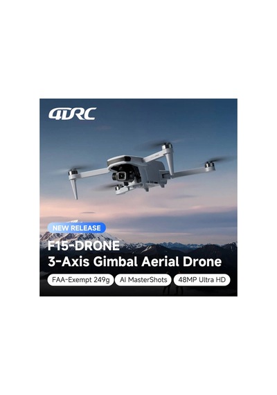 Hd Kameralı Ve Ekranlı Profesyonel 3 Eksenli Gimbal Drone 48mp, 10km Menzil