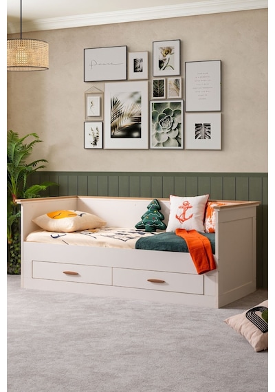 Çekmeceli Karyola, Roma Yavrulu Yatak + Comfort Yatak