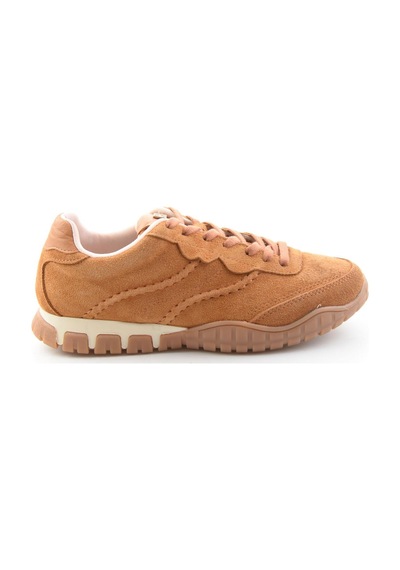 Bambi Taba Süet Hakiki Deri Kadın Sneaker K01753516102