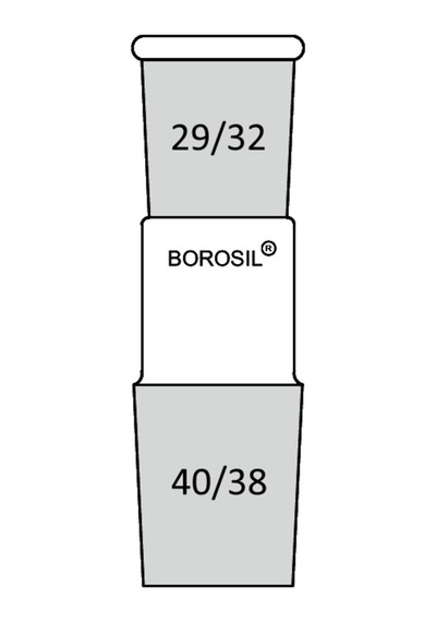 Cam Küçültme Adaptörü 29 32 - 40 38 Şilifli
