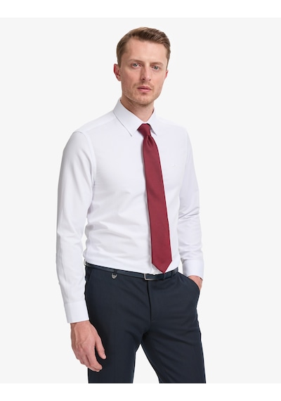 Pierre Cardin Erkek Beyaz Gömlek Desenli 50325354-vr013