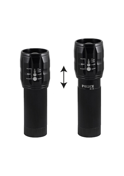 Police Pc-14 Power Led Pilli El Feneri Çok Renkli