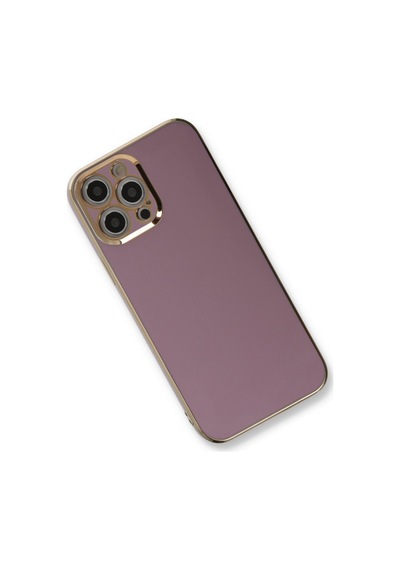 Apple Uyumlu - iPhone 12 Pro Max Kılıf Volet Silikon - Mor