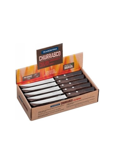 Tramontina Churrasco 21199/964 Biftek-Steak Bıçağı 60Lı Karton S Çok Renkli