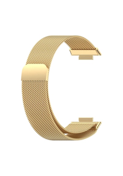 Huawei Watch Fit 2 Uyumlu Krd-01 Metal Mkst Kordon-gold