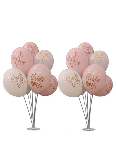 14 Bride To Be Balon + 2 Balon Standı Bekarlığa Veda