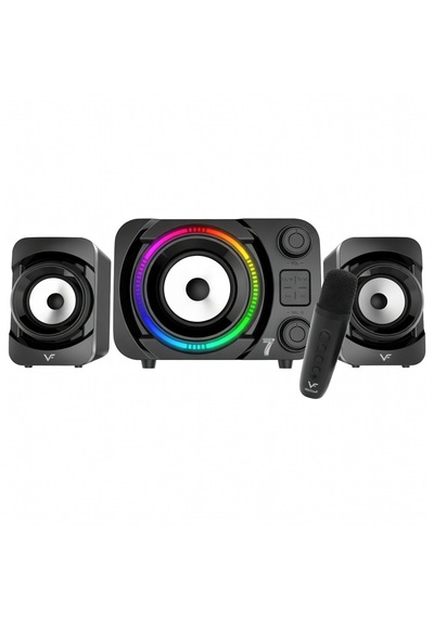 Bluetooth Mikrofonlu Hoparlör Rgb 2+1 Ses Sistemi Gaming Bilgisayar Hoparlör