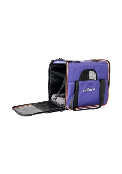 3.1 Phillip Lim Yırtılmaz Plastik Taşıma Çantası, Nefes Alabilen Fileli 0233 Orangeblue Cat
