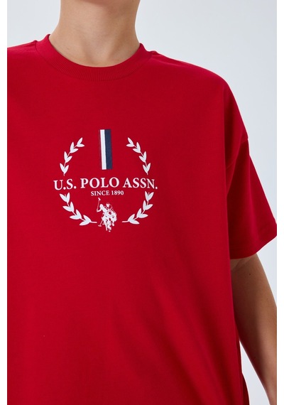 U.s. Polo Assn. Erkek Çocuk Kırmızı Bermuda Takım Us2408-c-v1 Kırmızı