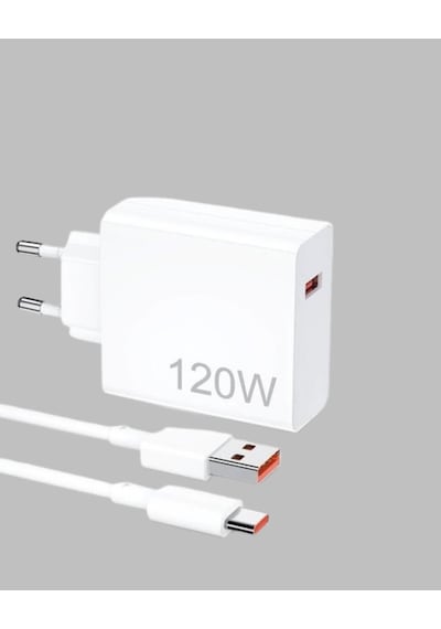 120 Watt Type C Şarj Başlığı Poco X3 X4 X5 Pro Uyumlu Diğer