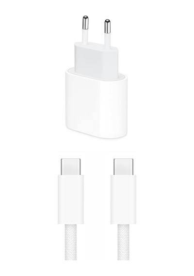 Mobilx M-21 Apple Uyumlu iPhone 15 Pro Max 20w Type-c Hızlı Şarj Adaptörü + Usb-c Kablo