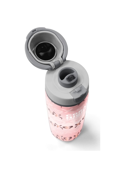 Coral High Pudra Desenli Pipetli Ve Direkt İçim Çelik Termos 800 Ml 38594 Pudra