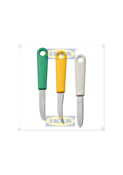 Uppfylld Paslanmaz Çelik 3 Çeşit Soyma Bıçağı Seti, 3 Parça, 18 Cm - 706783943 Diğer