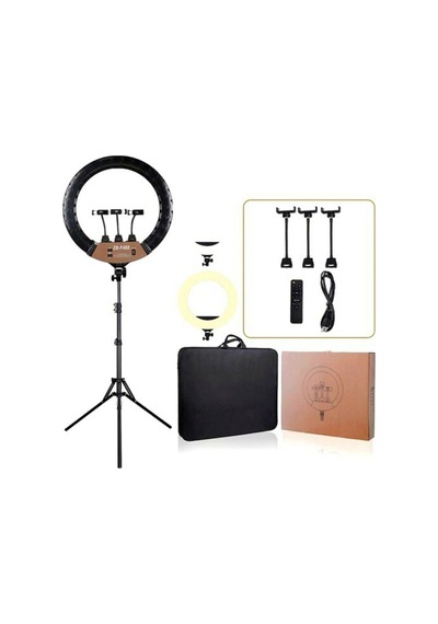 Nettech Zb-F488 Aliminyum Youtube-Tiktok-Makyaj 20 Inç Ring Light