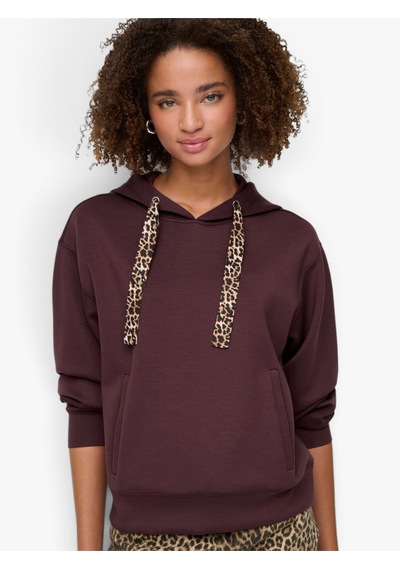 Only Onlalına Lıfe Leo Detaıl Hood Box Swt Kadın Mor Sweatshirt - 15364546
