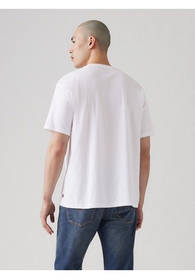 Levi's Erkek Vintage Tee Bisiklet Yaka Beyaz T-shirt - A0637-0000 Beyaz