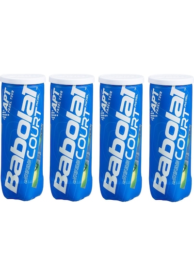 Babolat Padel Court 3'lü 4 Kutu Padel Topu Çok Renkli